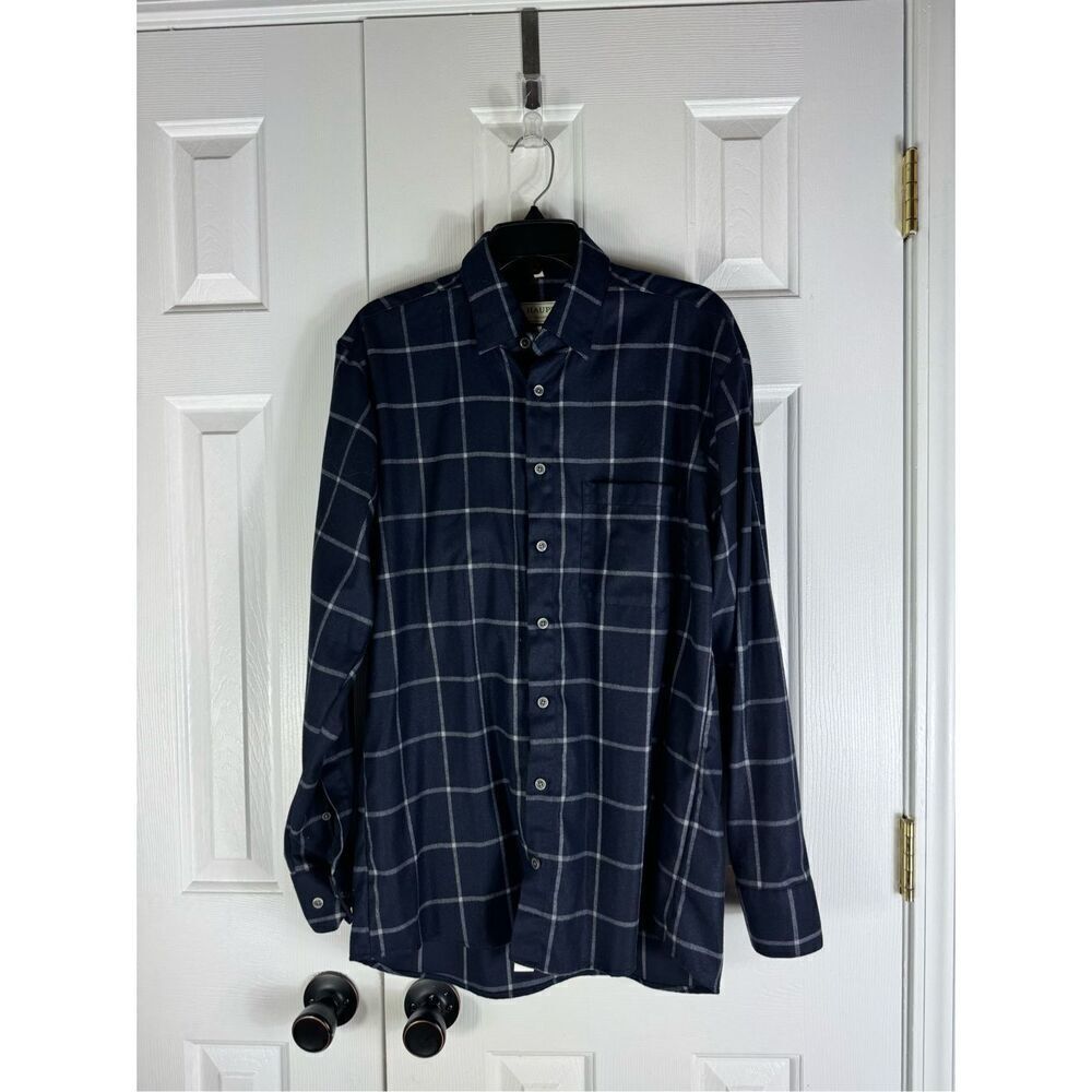 Haupt Ecologic Mens Button Front Regular Fit Size M
